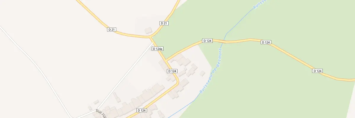 Plan du 5 Rue de la Cour à Récourt-le-Creux