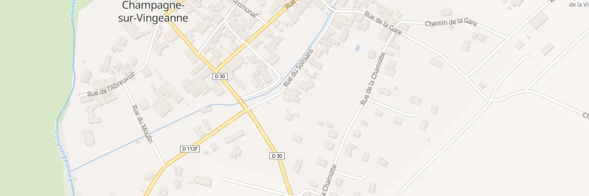 Plan du 21 Rue du Soirsans à Champagne-sur-Vingeanne