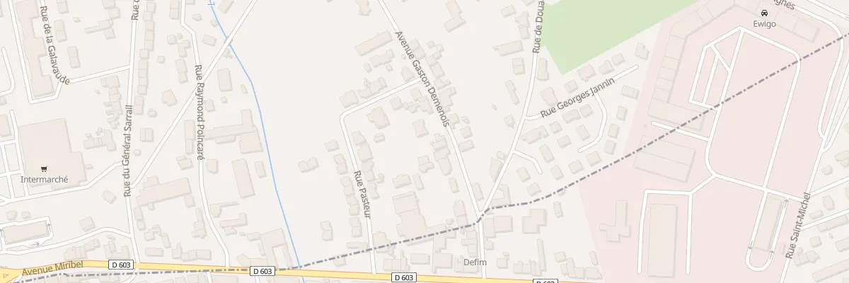 Plan du 13 Av Gaston Demenois à Belleville-sur-Meuse