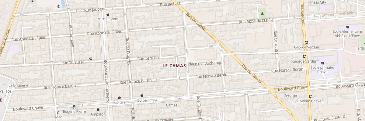 Plan du 15 Rue de l’eglise saint michel à Marseille 5e Arrondissement