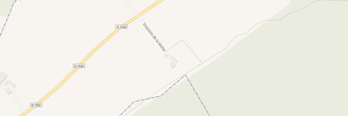 Plan du 132 Imp de la Motte à Izeron