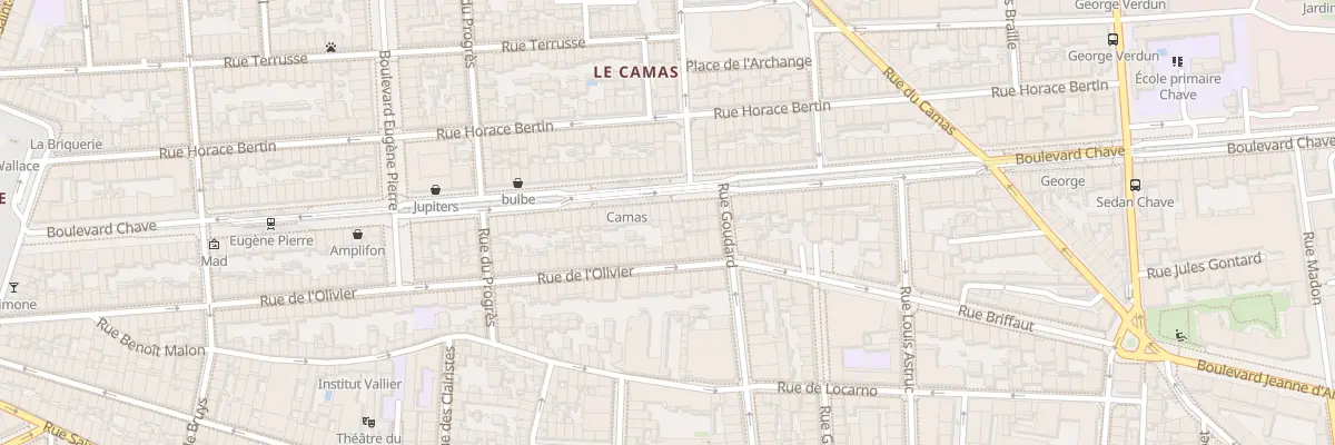 Plan du 118 Bd Chave à Marseille 5e Arrondissement