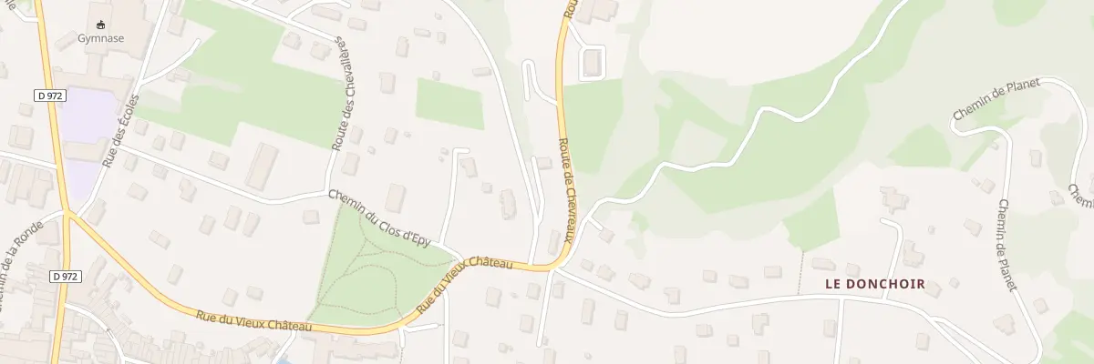 Plan du 7 Rte de Chevreaux à Cuiseaux