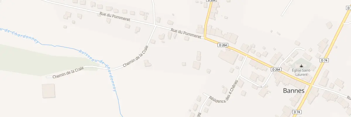 Plan du 21 Rue de l’Ecole à Bannes