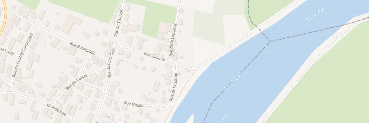 Plan du 9 Rue Galante à Poncey-lès-Athée