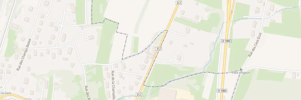 Plan du 145 Grande Rue à Cuisia