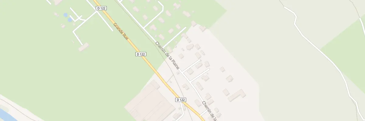 Plan du 1 All des Acacias à Sault-Brénaz