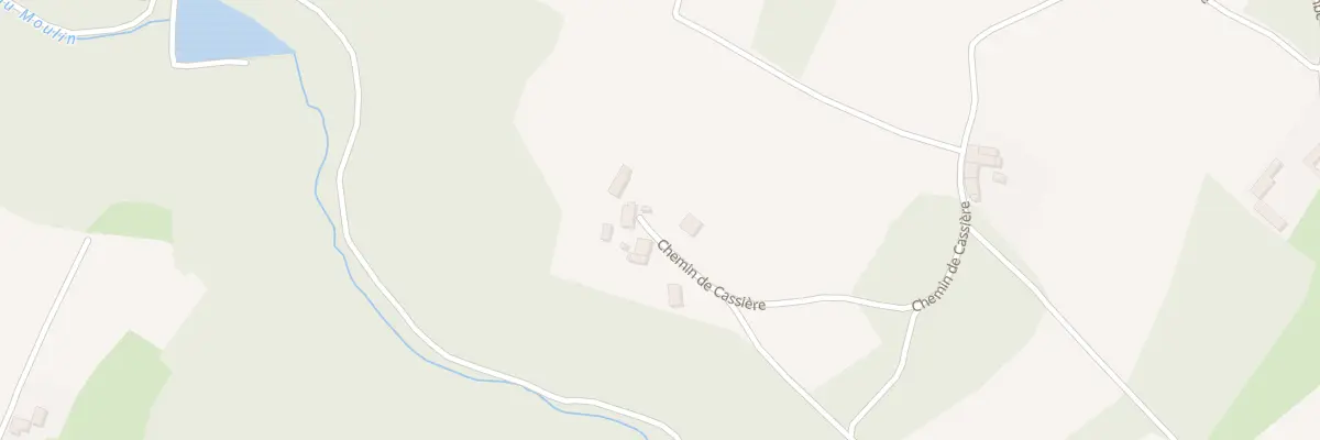 Plan du 759 Che de Cassiere à Saint-Chef