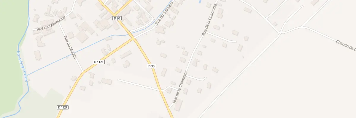 Plan du 18 Rue de la Chamotte à Champagne-sur-Vingeanne