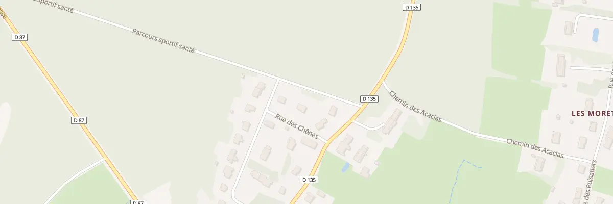 Plan du 317 Rue des Chênes à Beaurepaire-en-Bresse