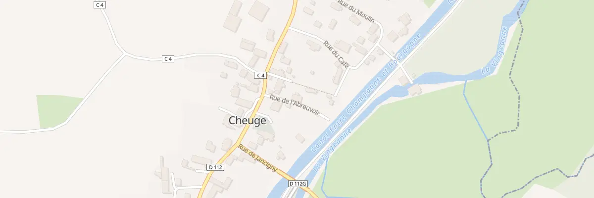 Plan du 1 Rue de l’Abreuvoir à Cheuge