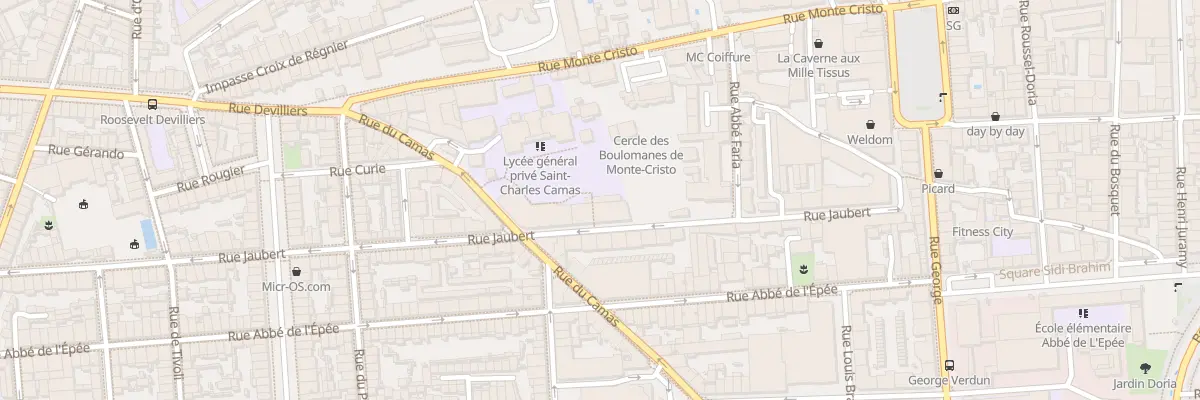 Plan du 115 Rue jaubert à Marseille 5e Arrondissement