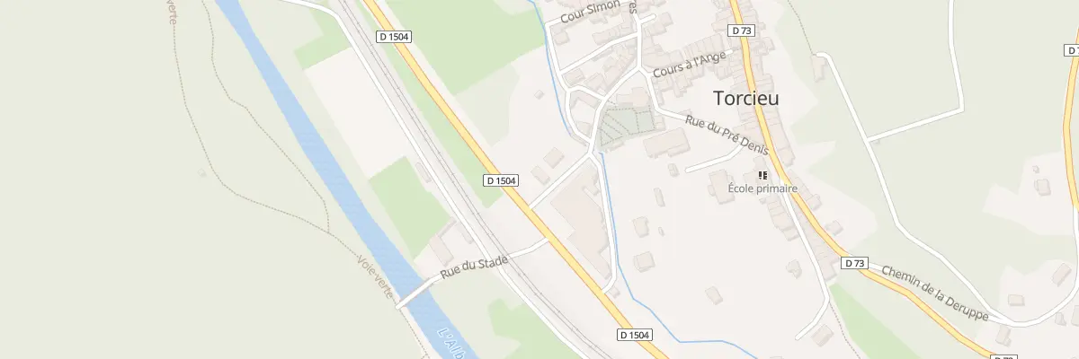 Plan du 112 Rue des Anciens Combattants à Torcieu