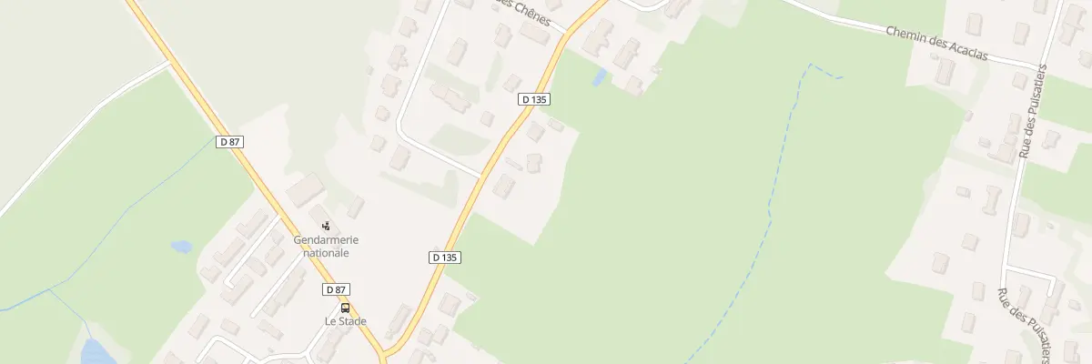 Plan du 220 Rte de Fontainebrux à Beaurepaire-en-Bresse