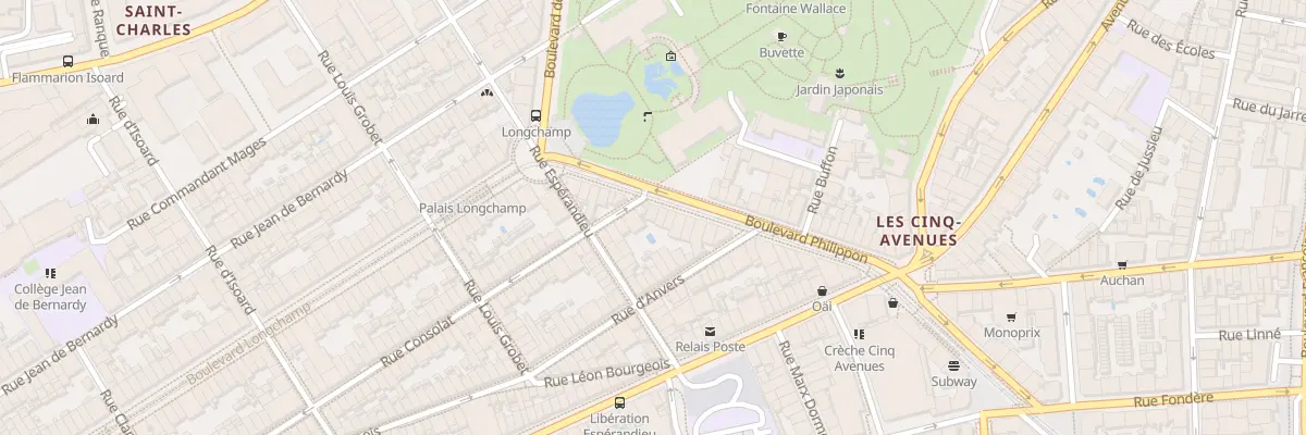 Plan du 14 Bd Philippon à Marseille 4e Arrondissement