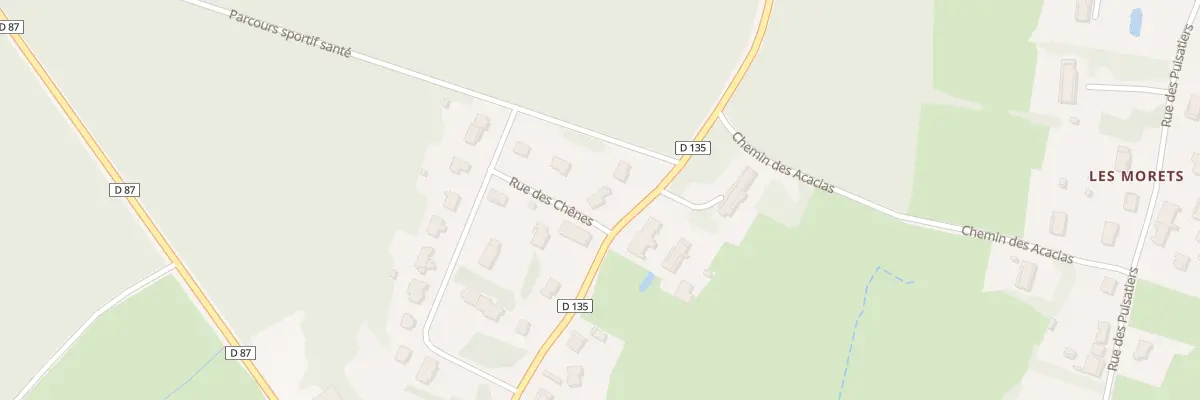 Plan du 355 Rte de Fontainebrux à Beaurepaire-en-Bresse