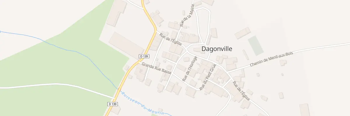 Plan du 13 Rue de la Fontaine à Dagonville