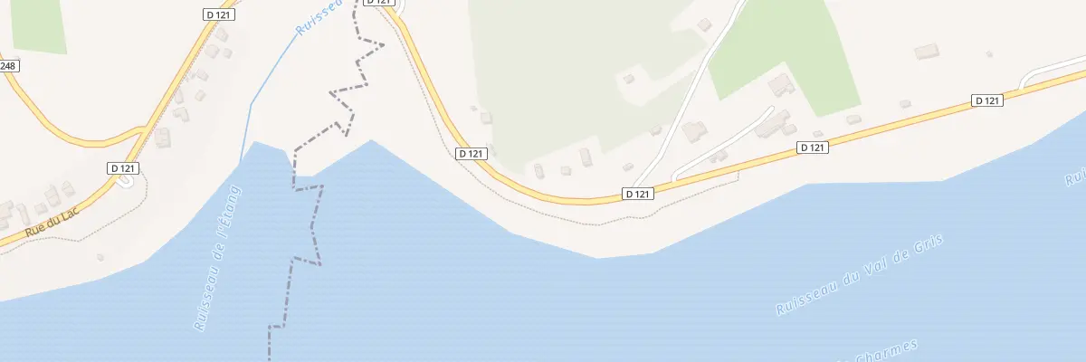 Plan du 24 Rue du Lac à Bannes