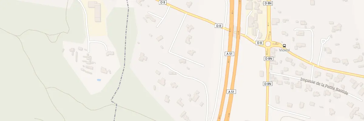 Plan du 241D Rte de Cabriés à Bouc-Bel-Air