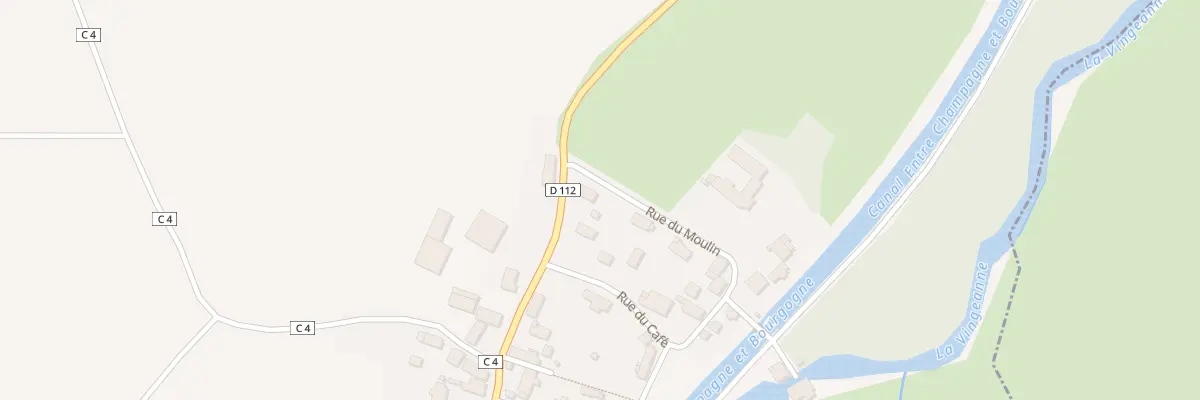 Plan du 2 Rue du Moulin à Cheuge