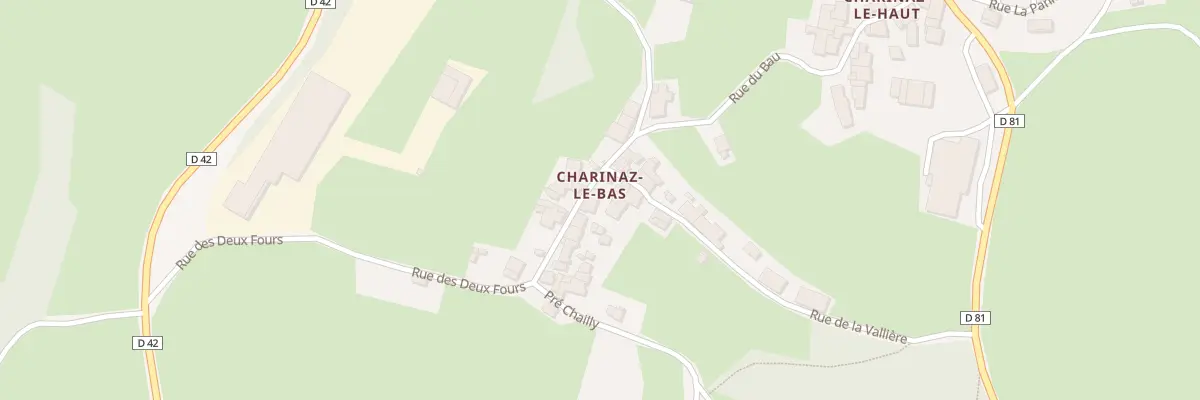 Plan du 541 Rue des Deux Fours à Bohas-Meyriat-Rignat