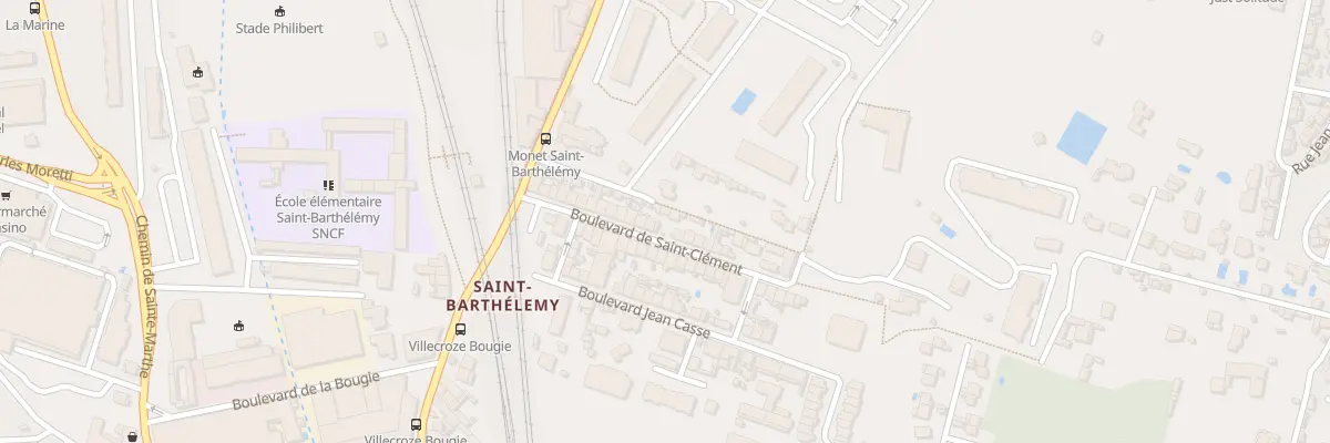 Plan du 27 Bd Saint Clement à Marseille 14e Arrondissement
