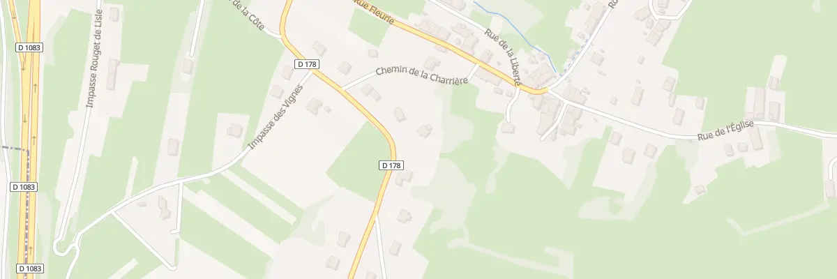 Plan du 11 Rte de Chevreaux à Digna
