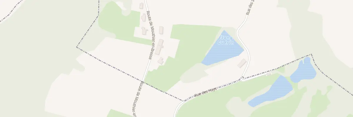 Plan du 41 Rte de Mouthier en Bresse aux Essards-Taignevaux