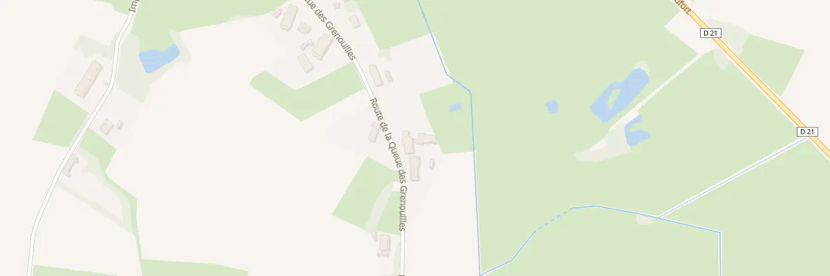 Plan du 23 Rte La Queue des Grenouilles à Flacey-en-Bresse