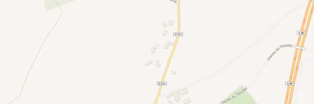 Plan du 127 Rte de la Vallée de l’Hien à Biol