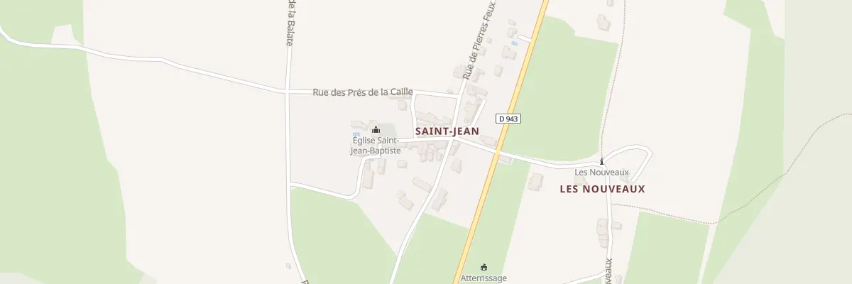 Plan du 5481 Saint-jean à Sault