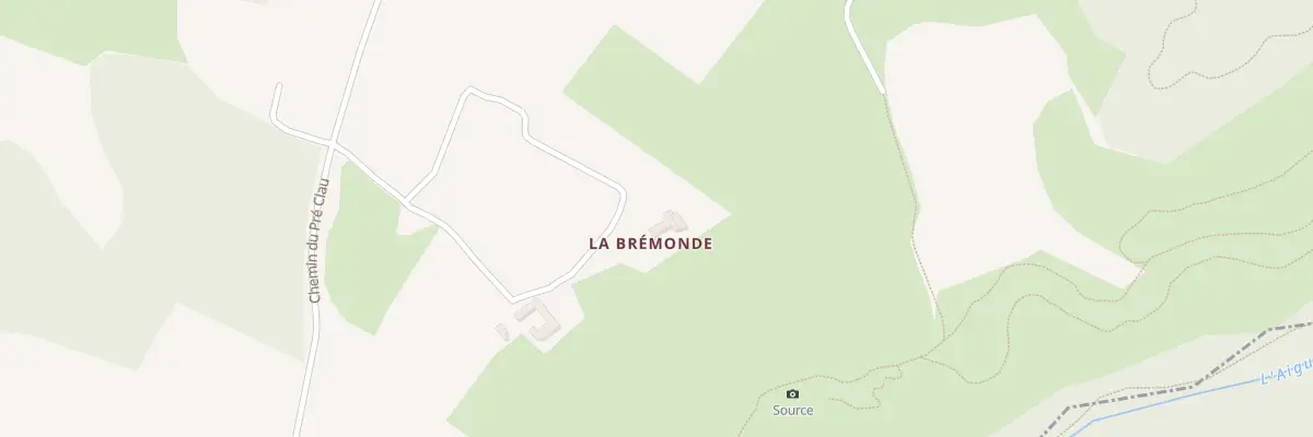 Plan du 5021 Bremond à Buoux