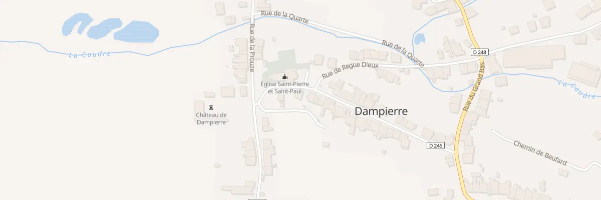 Plan du 4 Rue du Haut à Dampierre