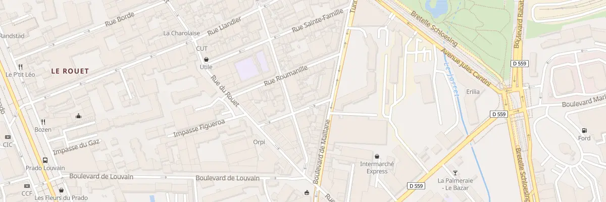 Plan du 11 Rue de benedetti à Marseille 8e Arrondissement