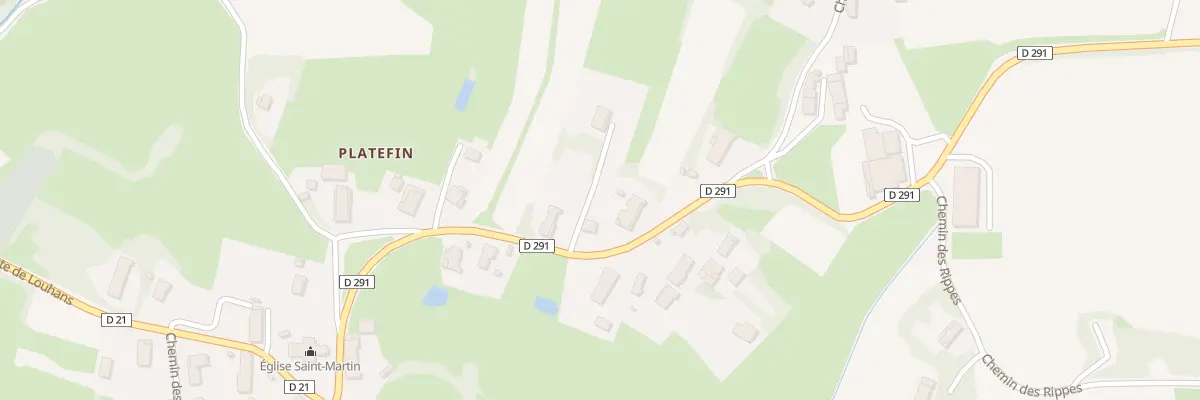 Plan du 11 Rte de Savigny-en-Revermont à Flacey-en-Bresse