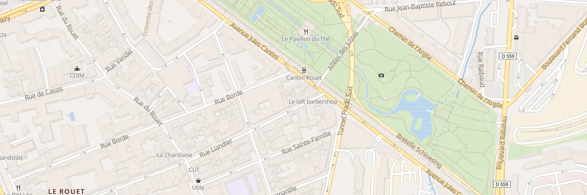 Plan du 103 Rue liandier à Marseille 8e Arrondissement