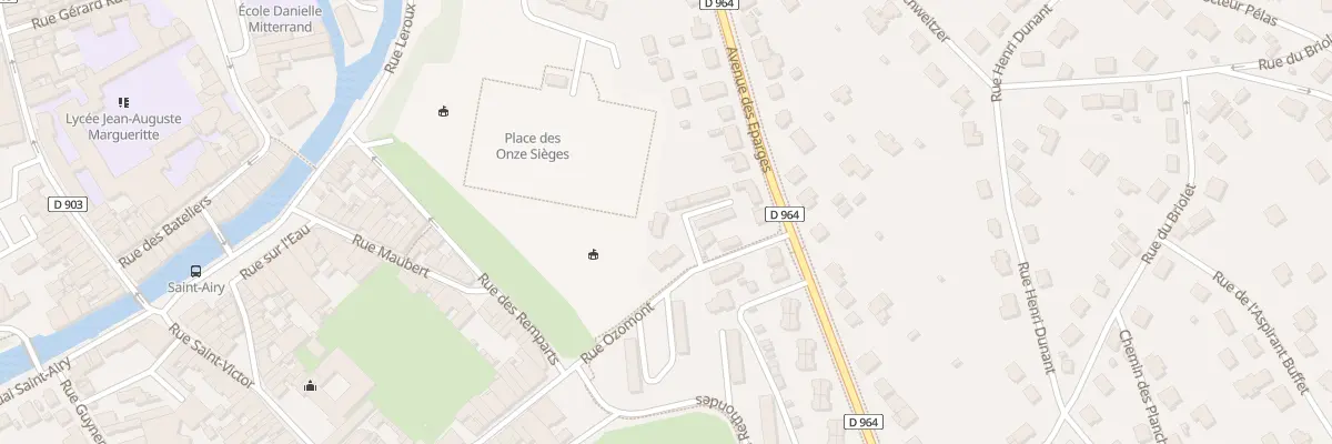 Plan du 43B Rue Ozomont à Verdun