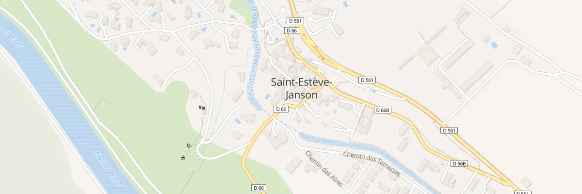 Plan du 5026 Le Village à Saint-Estève-Janson