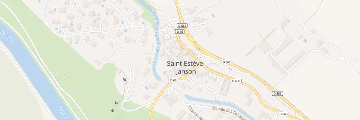 Plan du 5113 Pl de l’Eglise à Saint-Estève-Janson