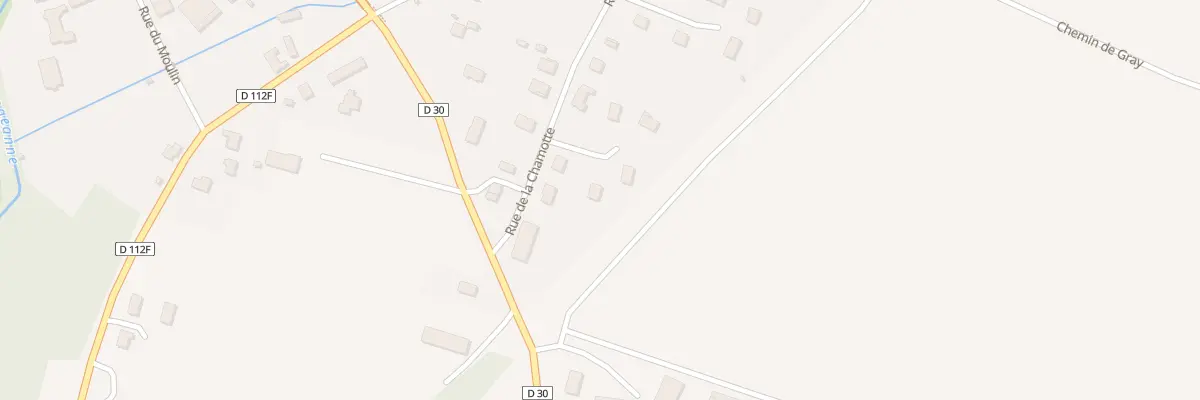 Plan du 21 Rue de la Chamotte à Champagne-sur-Vingeanne