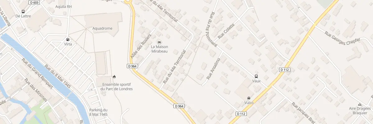 Plan du 14 Rue du 44eme Territorial à Verdun