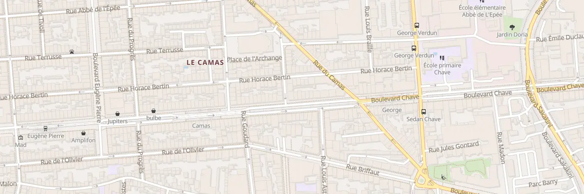 Plan du 139 Bd Chave à Marseille 5e Arrondissement