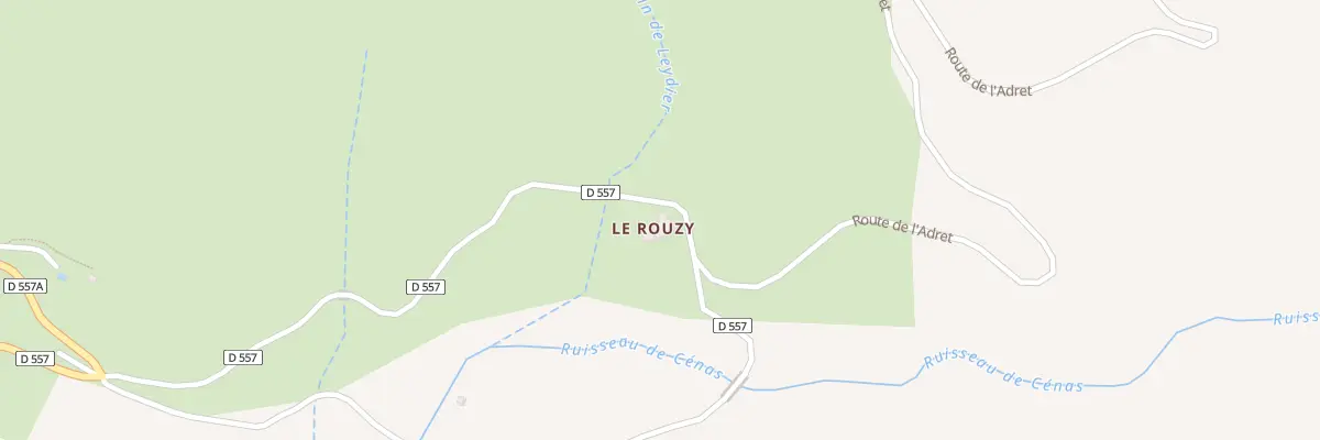 Plan du 5014 Raffier à Cornillac