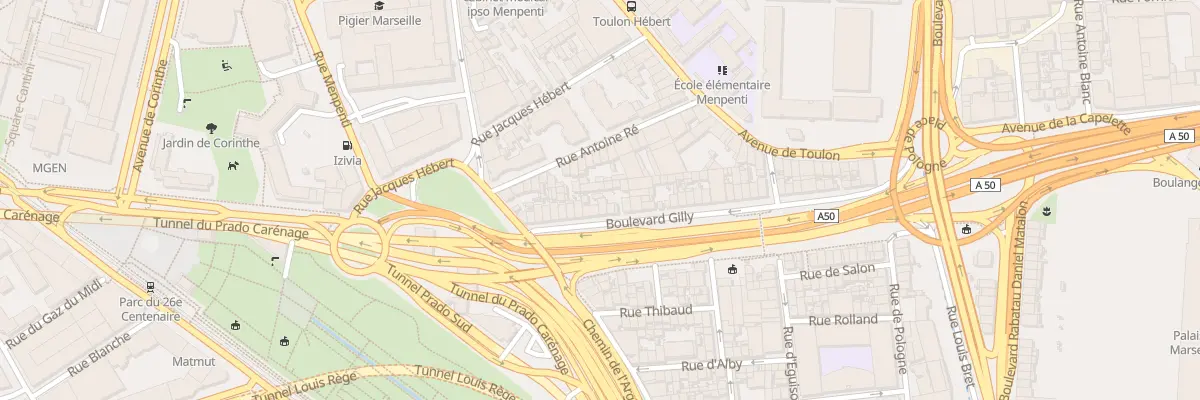 Plan du 19 Bd Gilly à Marseille 10e Arrondissement