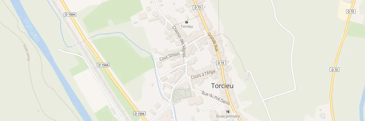 Plan du 15 Che des Vêpres à Torcieu