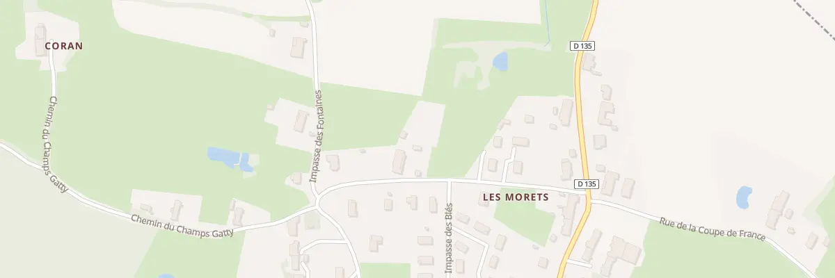 Plan du 206 Rue du 19 Mars 1962 à Beaurepaire-en-Bresse