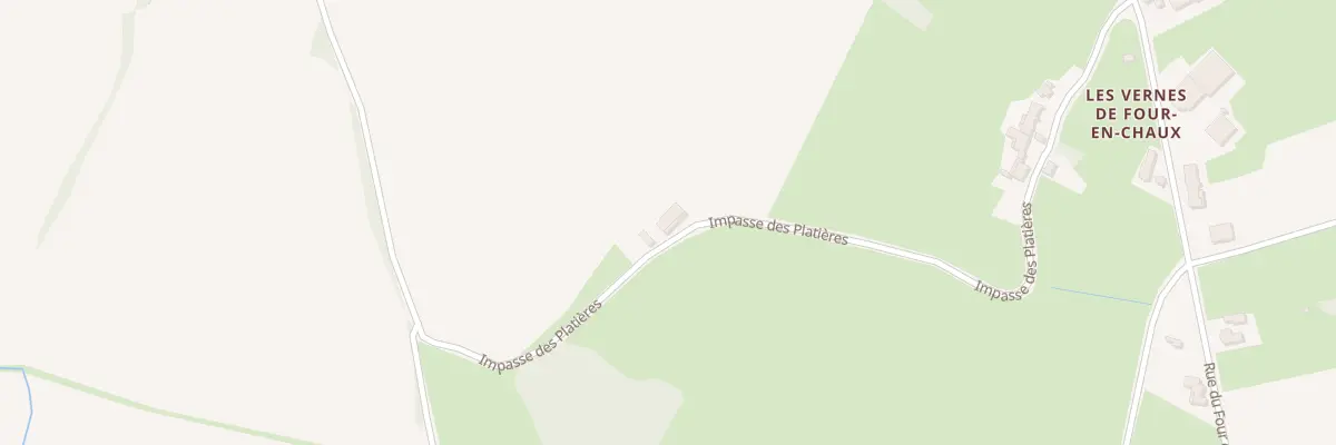 Plan du 6 Imp des Platieres à Mouthier-en-Bresse