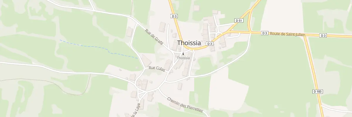 Plan du 5028 Pl du Tilleul à Thoissia