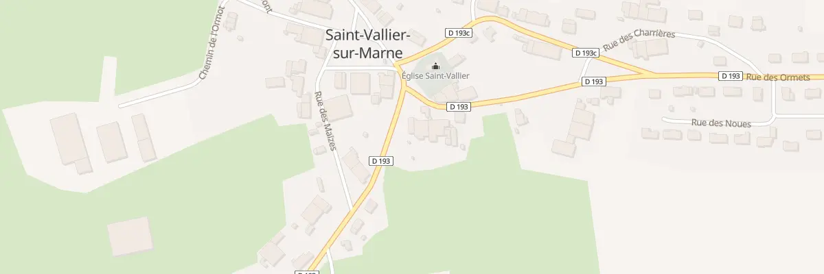 Plan du 2 Rue Raymond Simonel à Saint-Vallier-sur-Marne