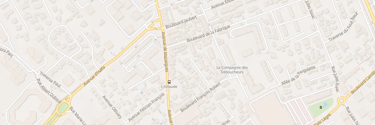Plan du 21 Bd Francois Robert à Marseille 9e Arrondissement